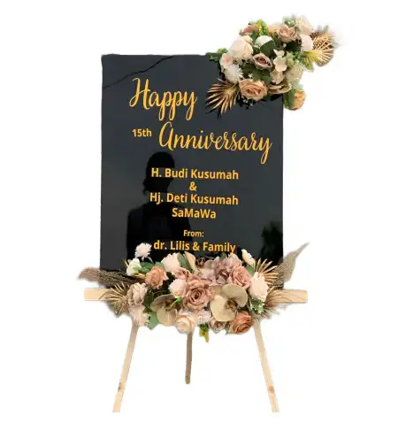 Papan Bunga Akrilik Singingi